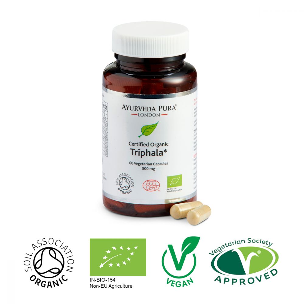 Triphala Orgánica (60 Capsulas)