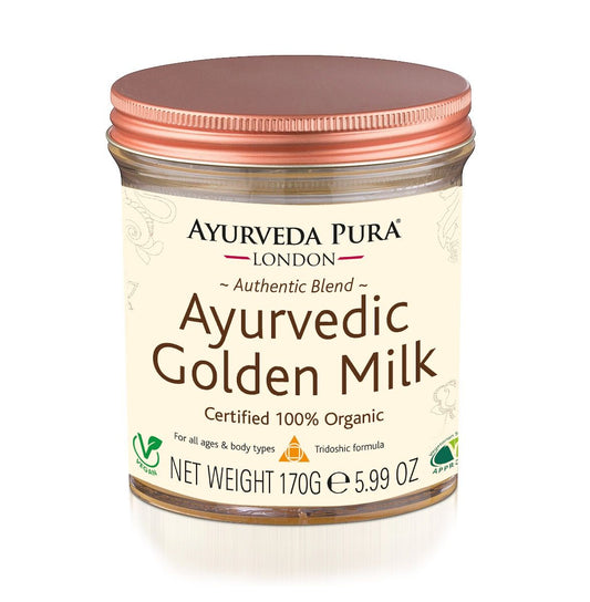 Ayurvedic Golden Milk - Leche Dorada Ayurvédica 100% Certificada Orgánica